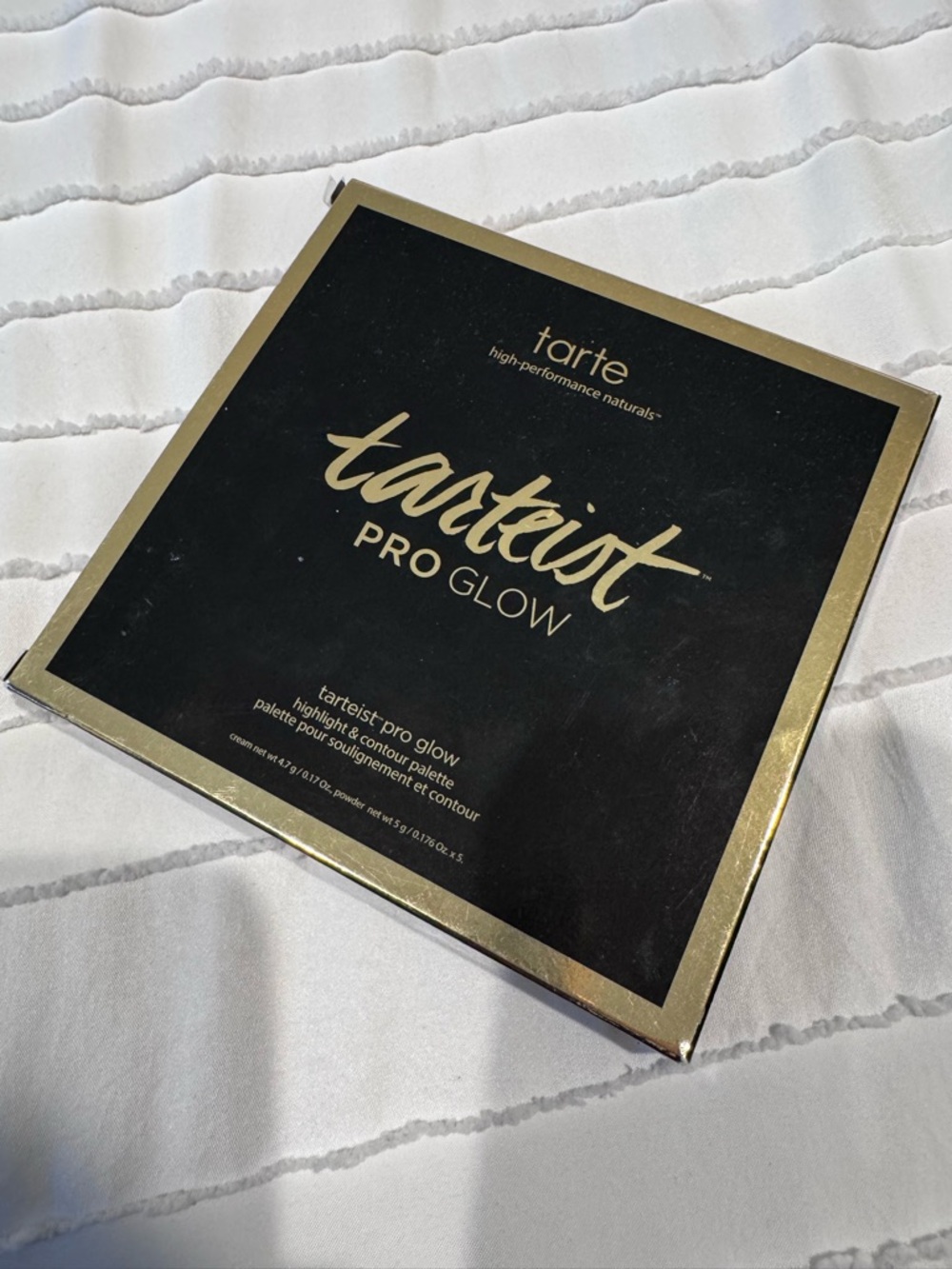 tarte Tarteist Pro Glow Palette - Black & Gold